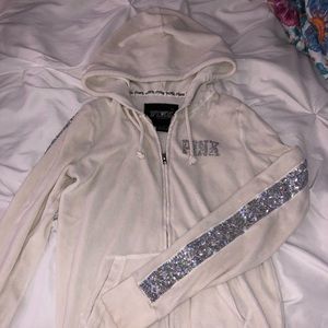 VS PINK long sleeve zip up